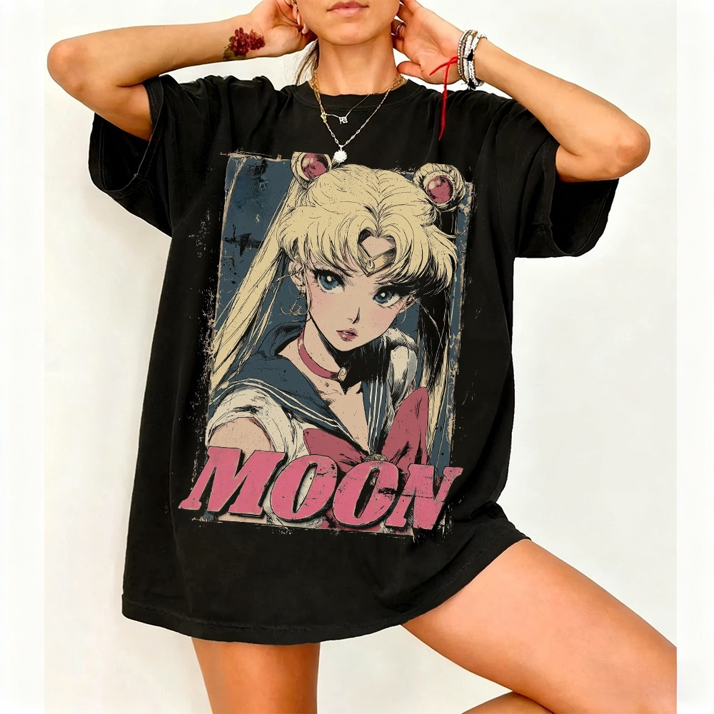 Streetwear Brand Beanie - Sailor Moon Retro 90s Anime Graphic