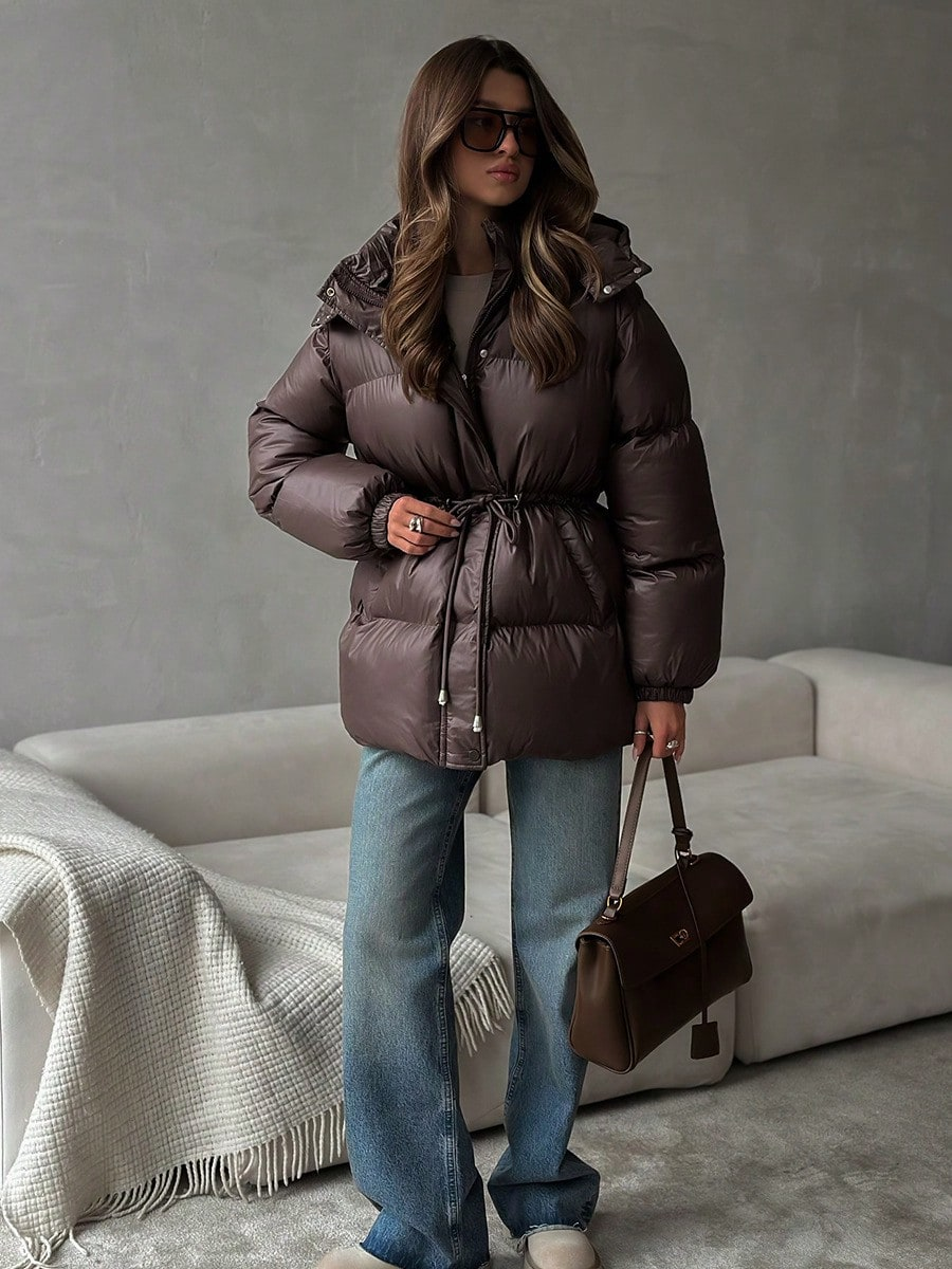 Streetwear Brand New - Women's Winter down jacket padded fashion