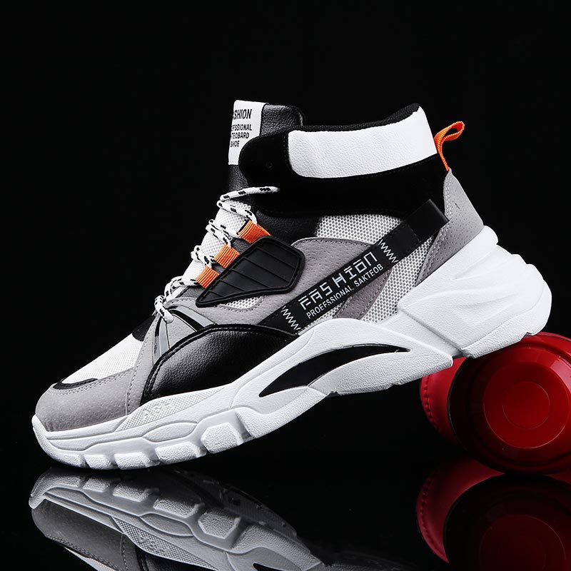 Streetwear Brand Model - Hightop Summer Men's Sport Shoes Man