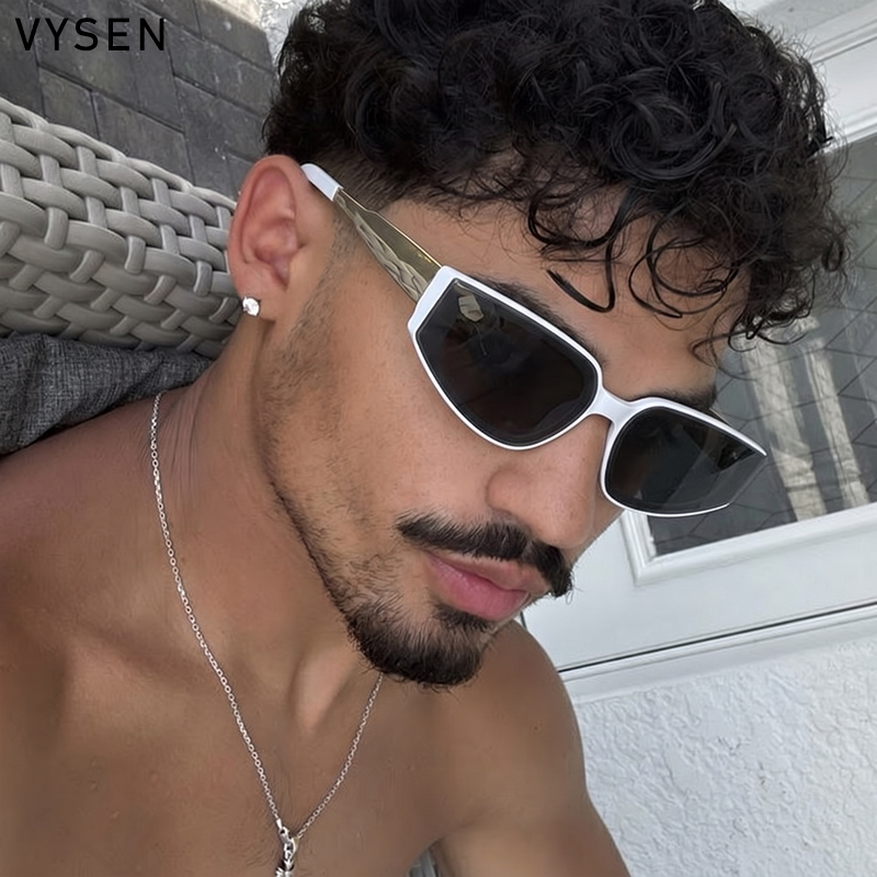 Streetwear Brand Cat - Y2K Punk 90S Sunglasses Men 2026