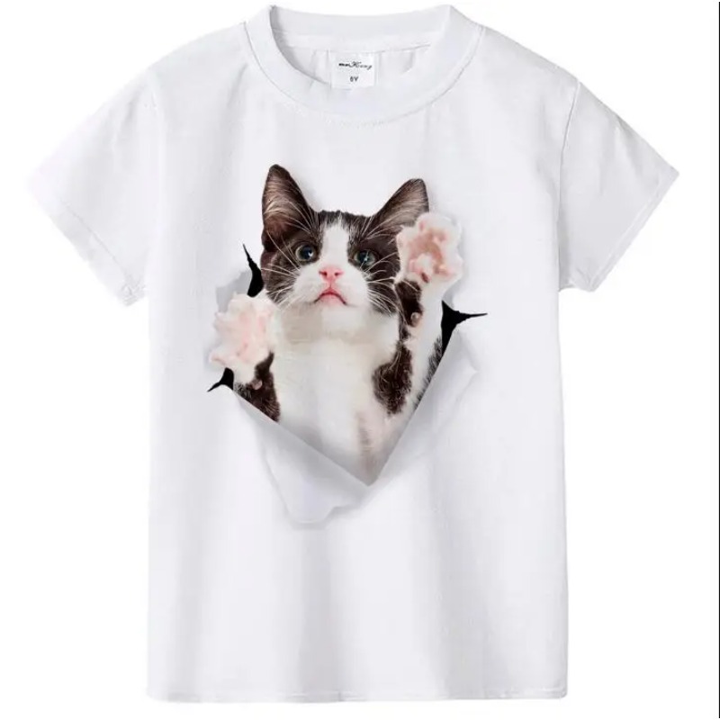 Streetwear Brand Cat - Fashion Summer Best Cute Children Brand