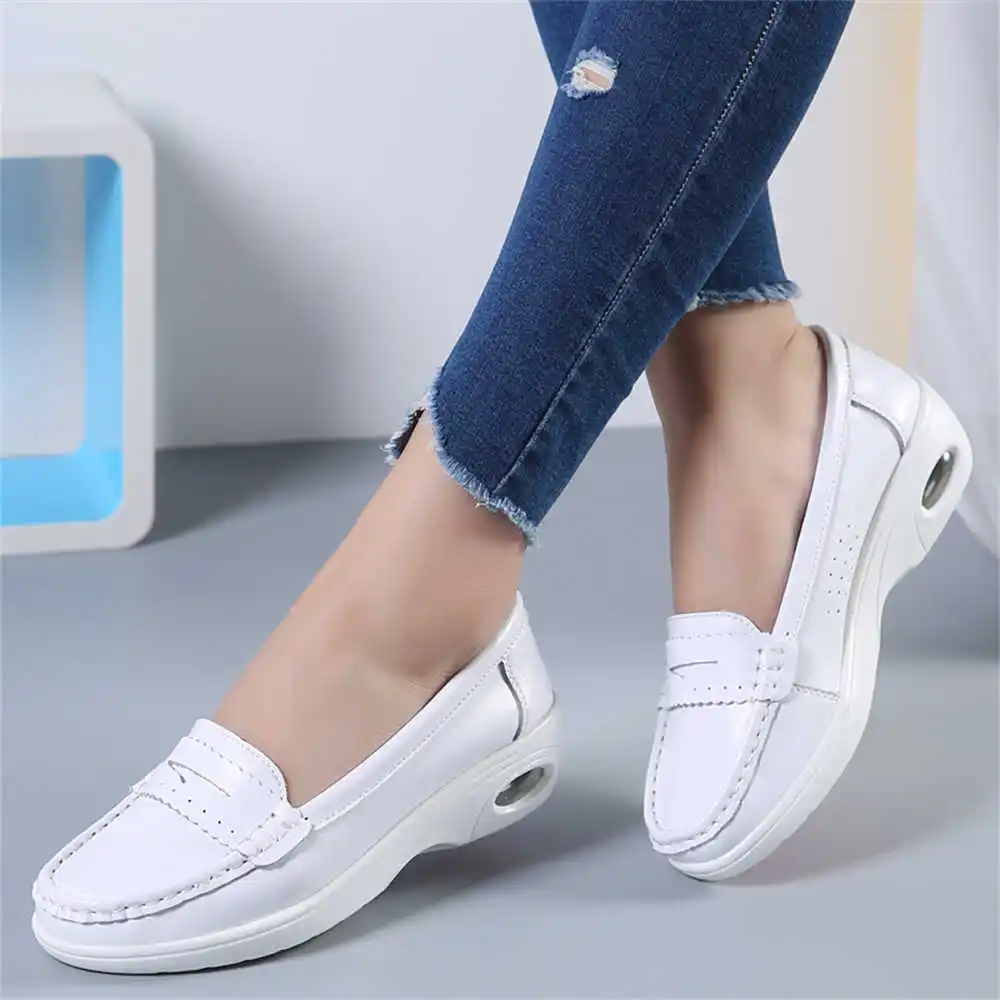 Thick Sole Slipon White Traine - Streetwear Brand Design Ideas review and price