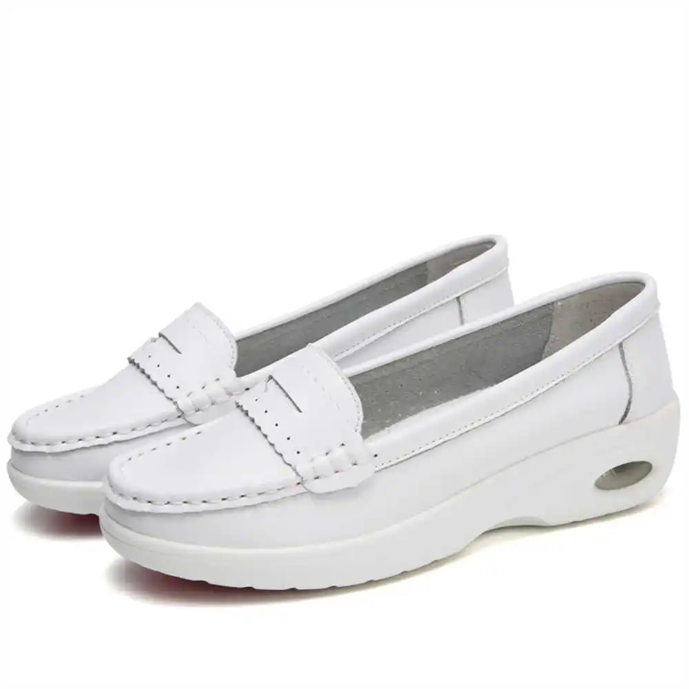 Thick Sole Slipon White Traine - Streetwear Brand Design Ideas review and price