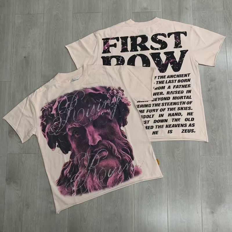 2026 New FIRST ROW Tops Tee St - Streetwear Brand Label review and price
