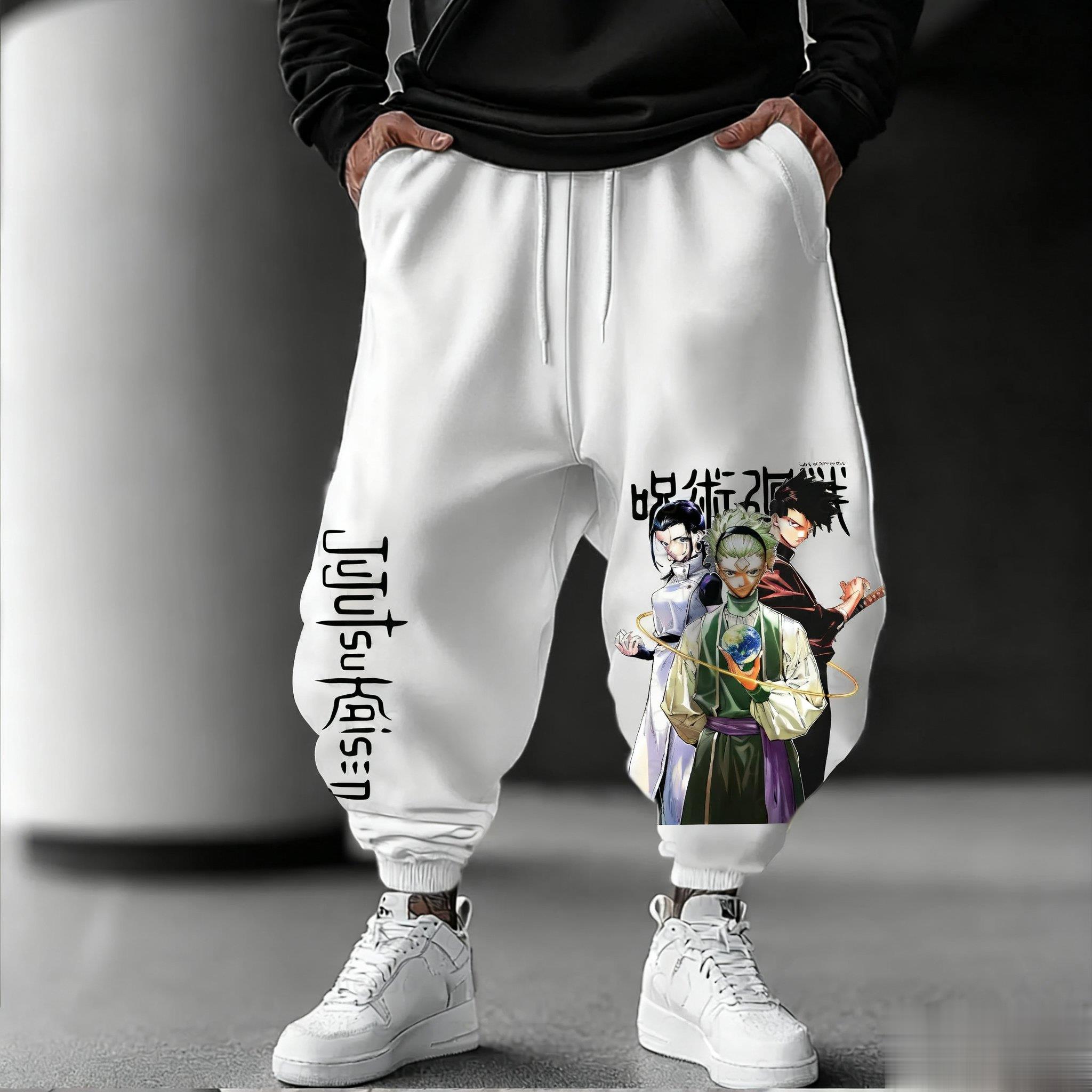Jujutsu Kaisen Men Jogging Pan - Streetwear Brand Beanie review and price