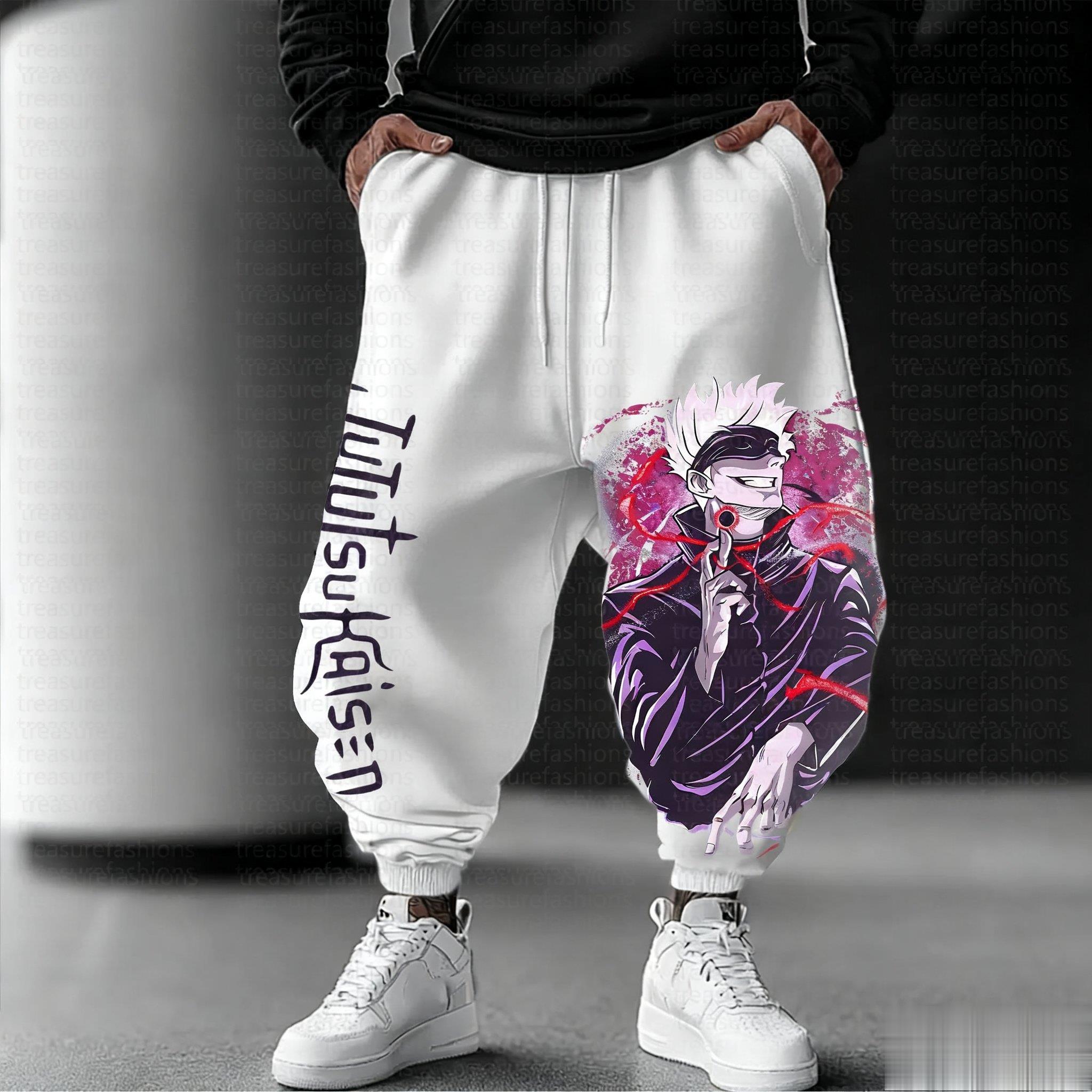 Jujutsu Kaisen Men Jogging Pan - Streetwear Brand Beanie review and price