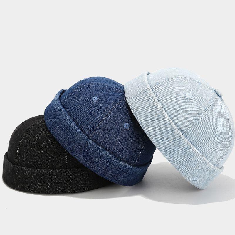 Unisex Denim Beanie Hats Dome  - Streetwear Brand Beanie review and price
