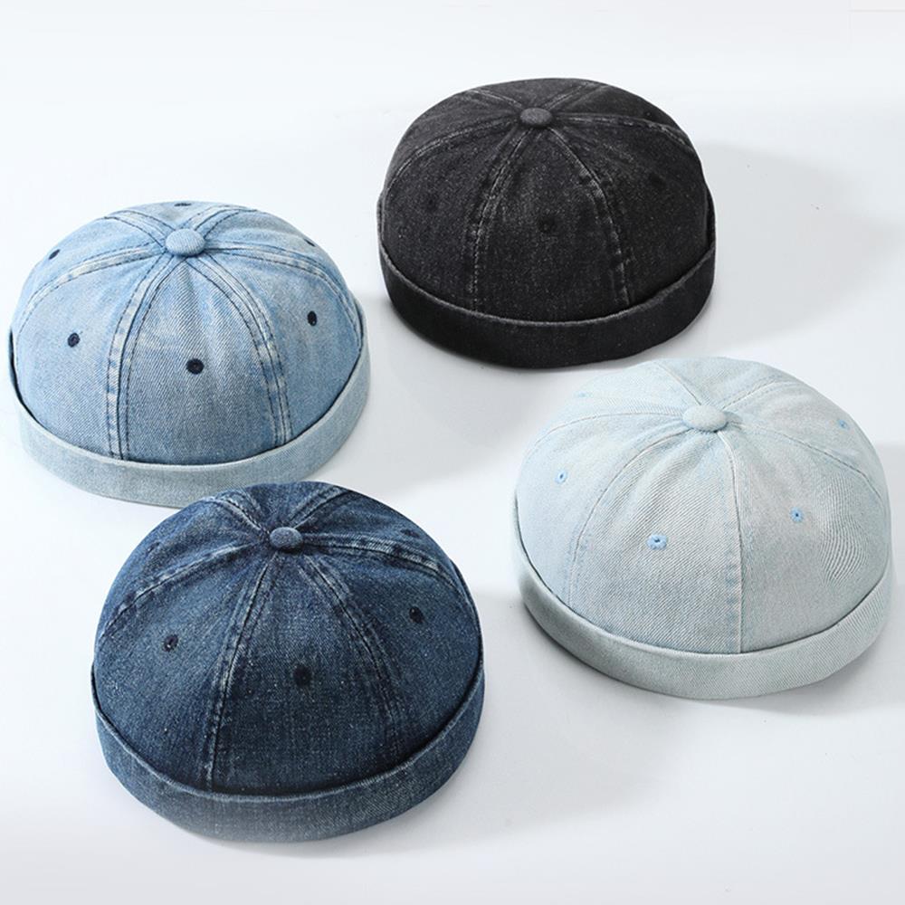 Unisex Denim Beanie Hats Dome  - Streetwear Brand Beanie review and price
