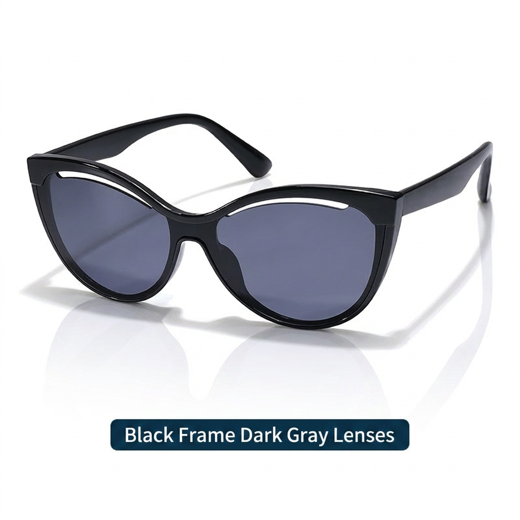Vintage Hollowed Cat Eye Sungl - Streetwear Brand Cat review and price