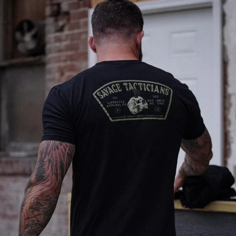 Fashion Brand Print Man T-shir - Streetwear Clothing Brand review and price