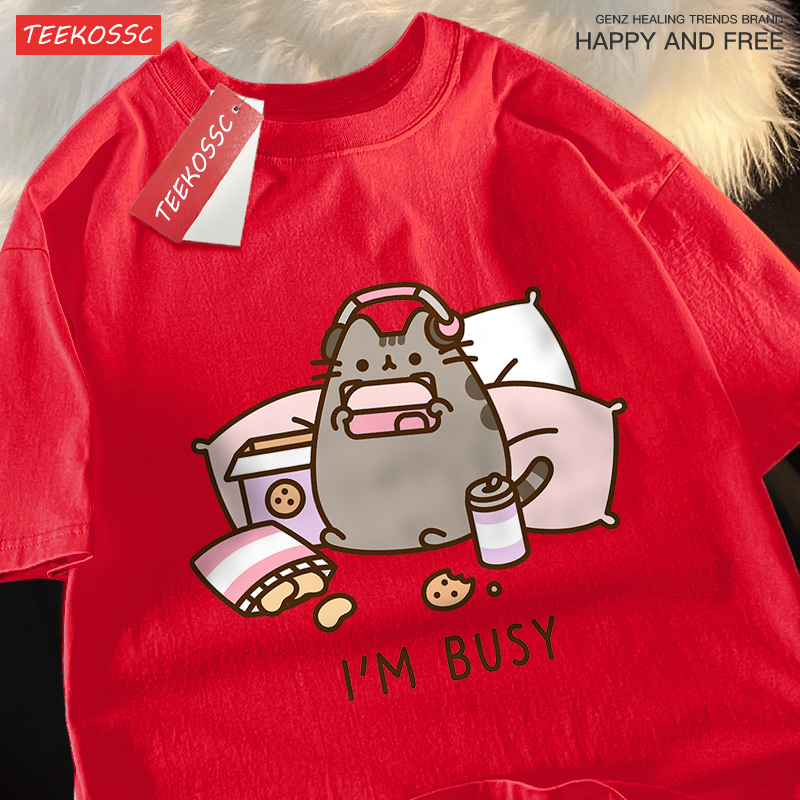 Sorry I'M Busy Cat Playing Gam - Streetwear Brand Cat review and price