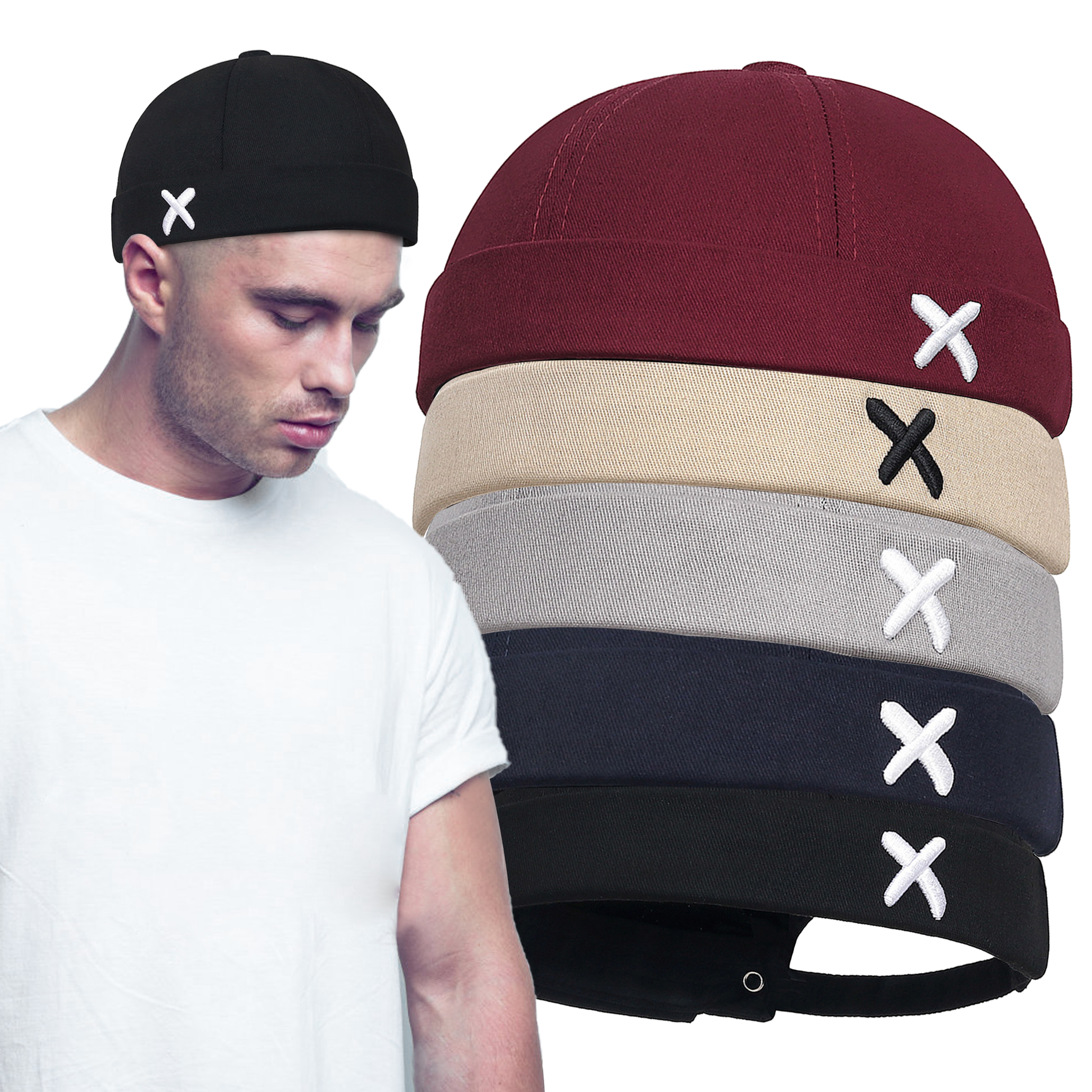 Men Hip Hop Hats Vintage Beani - Streetwear Brand Beanie review and price