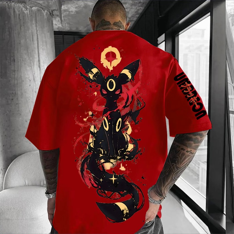 Pokémon Co-branded Print T-shi - Streetwear Clothing Brand review and price