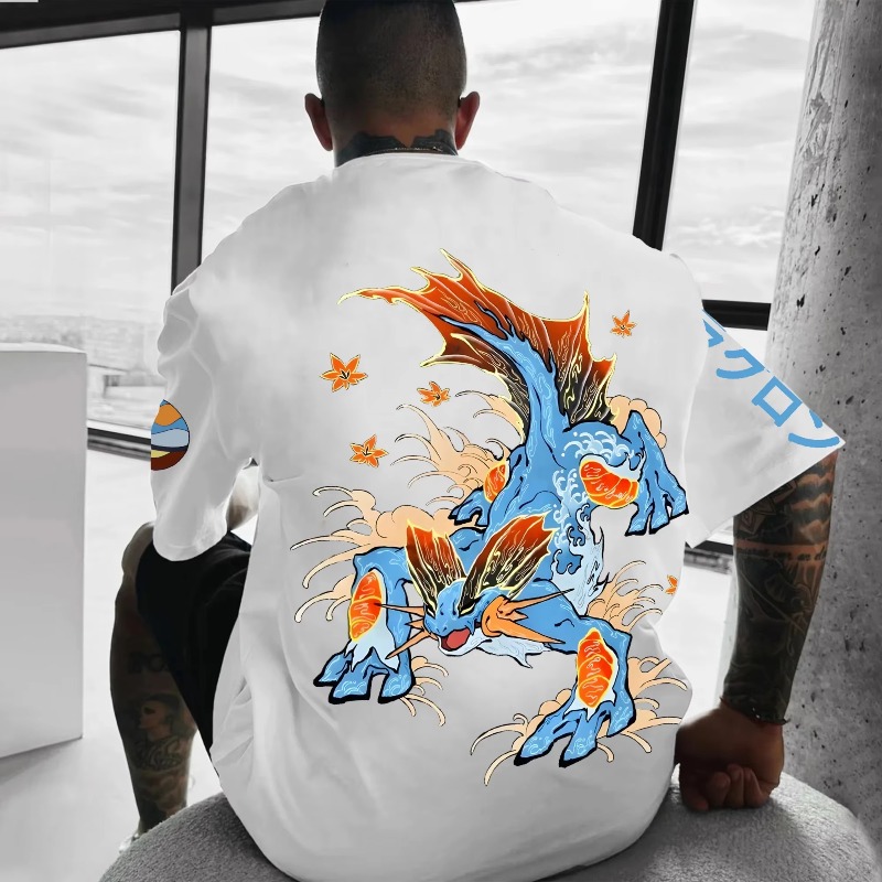 Pokémon Co-branded Print T-shi - Streetwear Clothing Brand review and price
