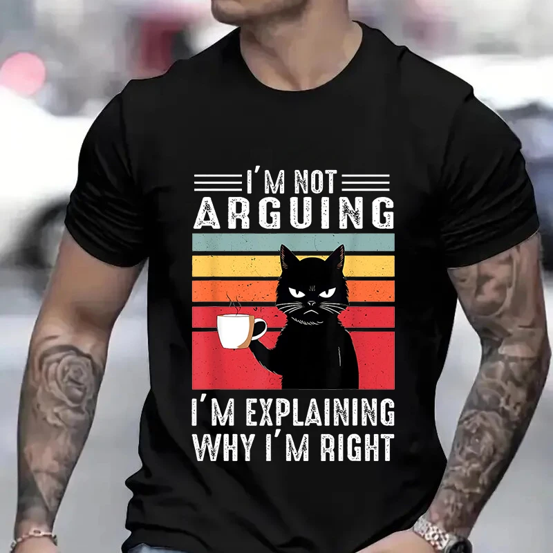 Funny Cat Coffee Tshirts Black - Streetwear Brand Cat review and price