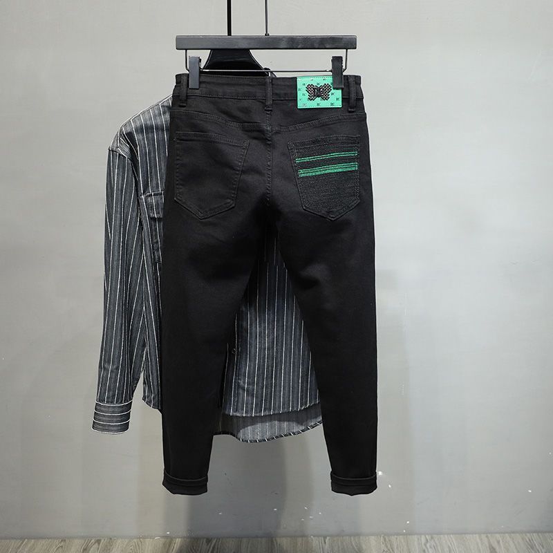 Luxury Brand Men Jeans Men's B - Streetwear Brand Designs review and price